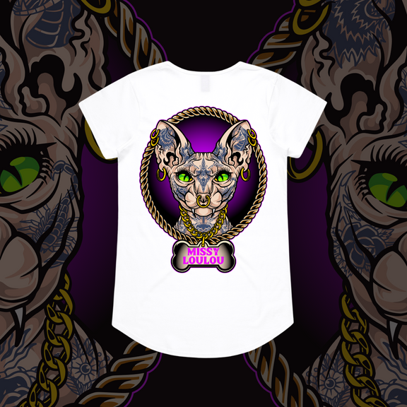 Minxy - Drop neck tee
