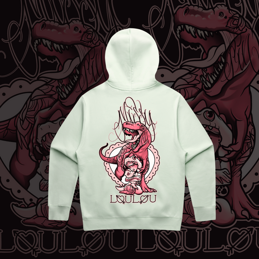 Sexy Rexy - Unisex Peppermint Hood