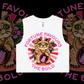 MISS KITTY - Crop tank, Front Design