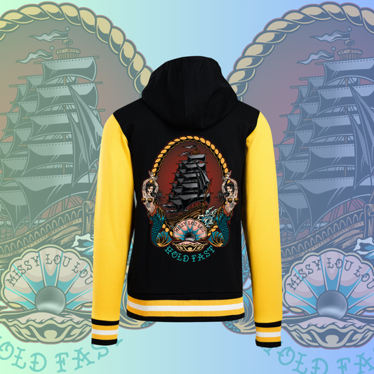 Black Pearl -  Varsity Jacket