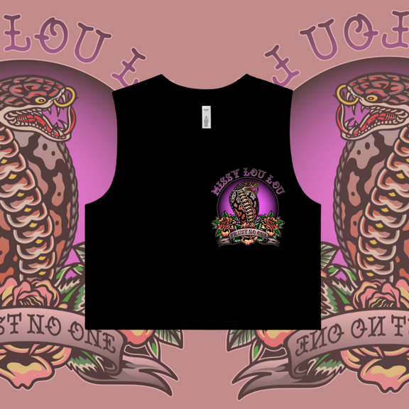 Trust No One - Crop Tank