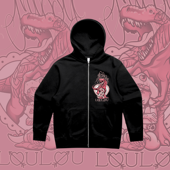 Sexy Rexy - Heavy 2way Zip Hoodie