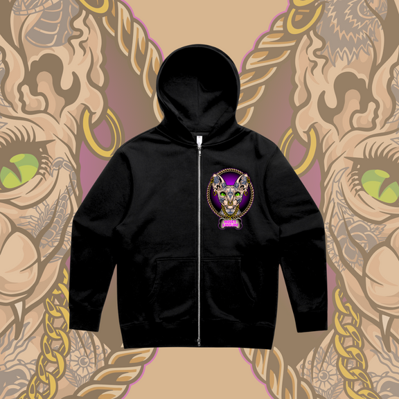 Minxy - Heavy 2way Zip Hoodie