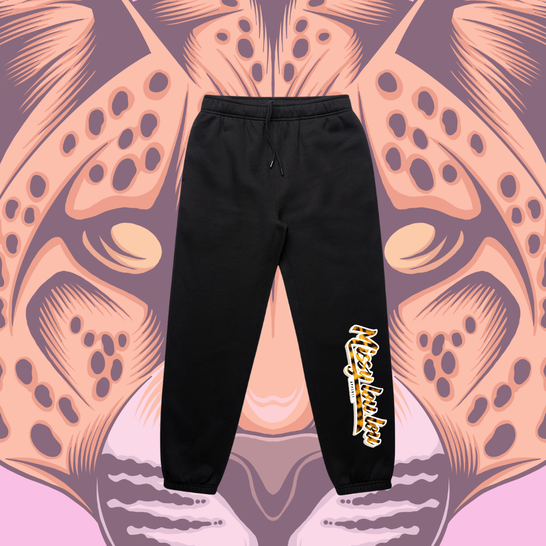Signature Missy Leopard  - Relax fit Trackies 