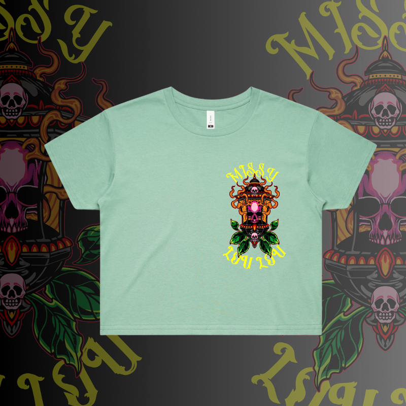 LIGHTS OUT  -  Crop Tees