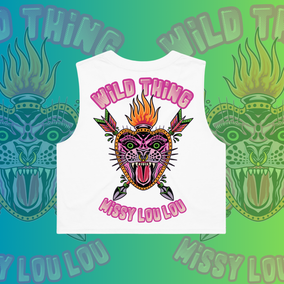 WILD THING  - Crop tank