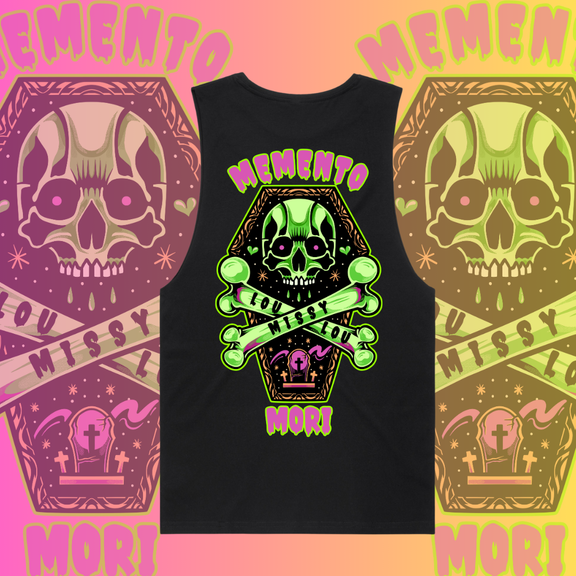 MEMENTO MORI - Unisex Surfer Tank 