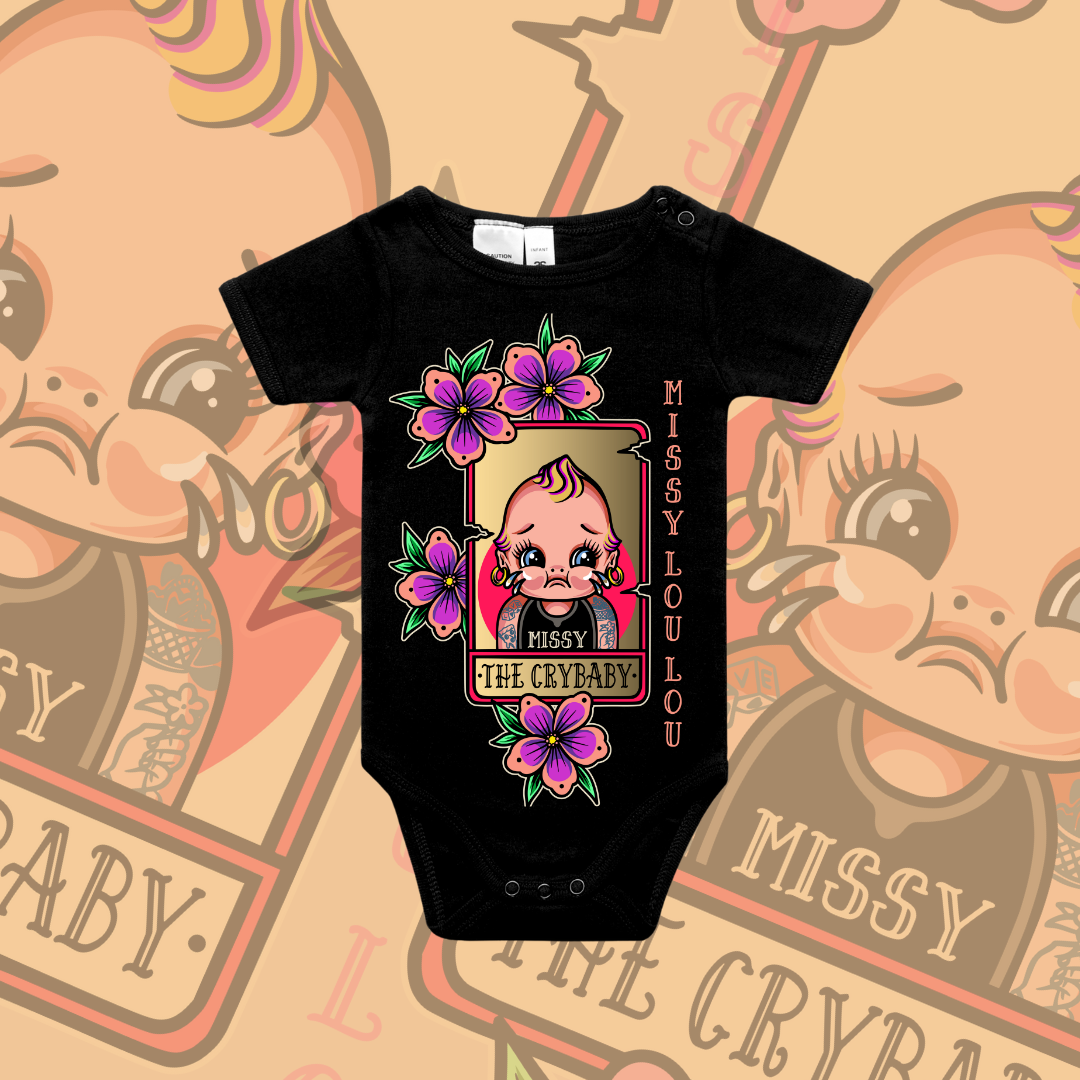 Cry Baby- Organic Infant One Piece