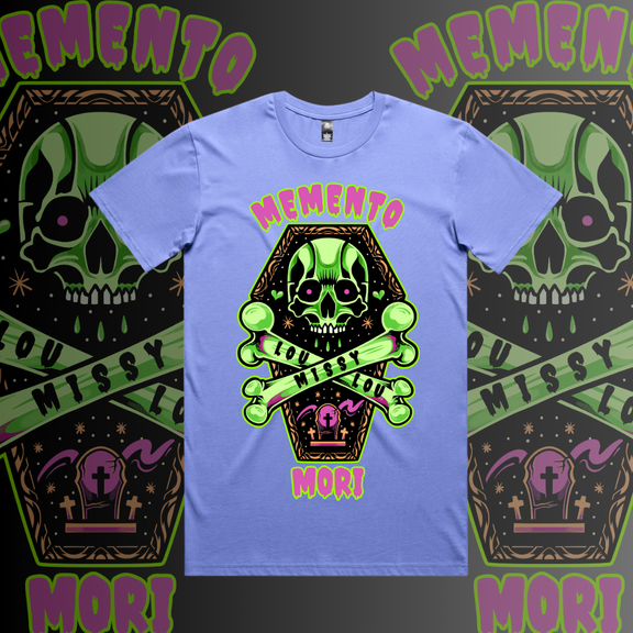 MEMENTO MORI  - Unisex tees, Front design