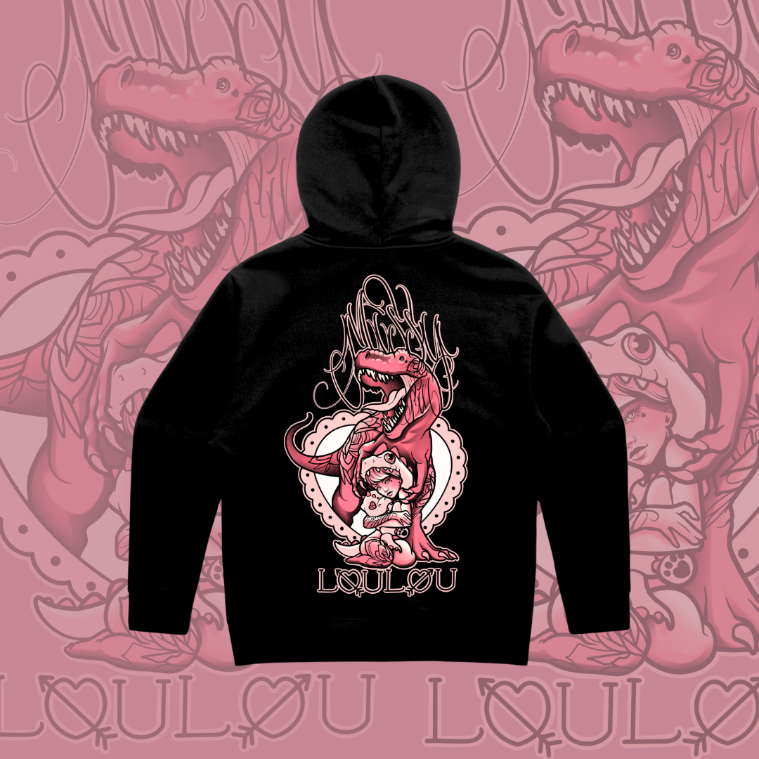 Sexy Rexy - Heavy 2way Zip Hoodie