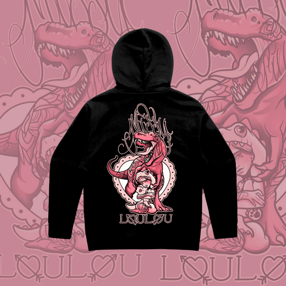 Sexy Rexy - Heavy 2way Zip Hoodie