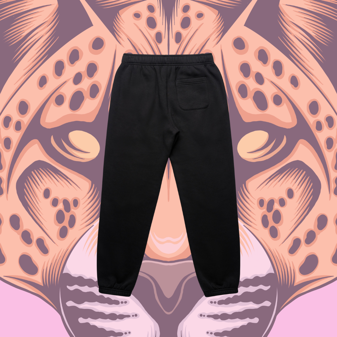Signature Missy Leopard  - Relax fit Trackies 
