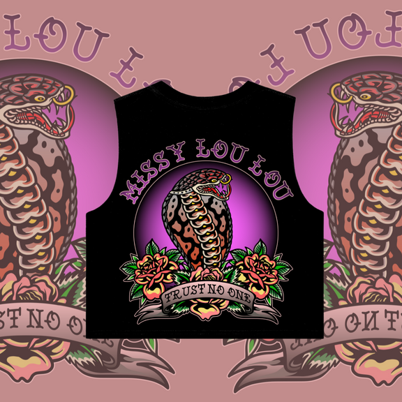 Trust No One - Crop Tank
