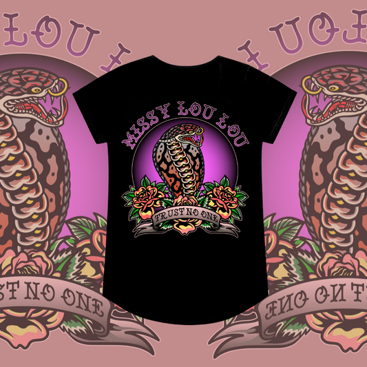 Trust No One - Drop neck tee