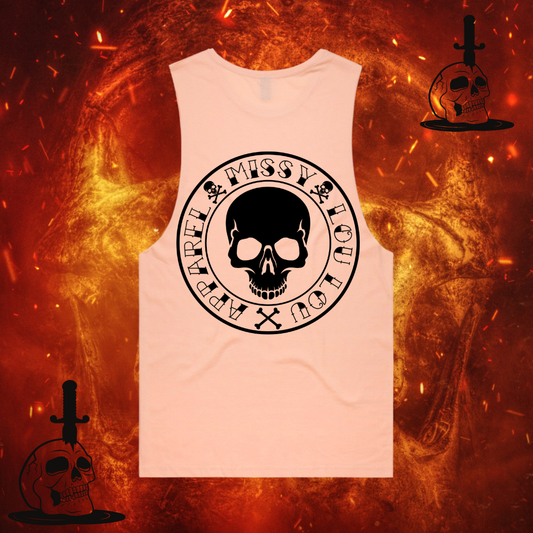 SKULL & BONES  - Unisex Surfer Tank