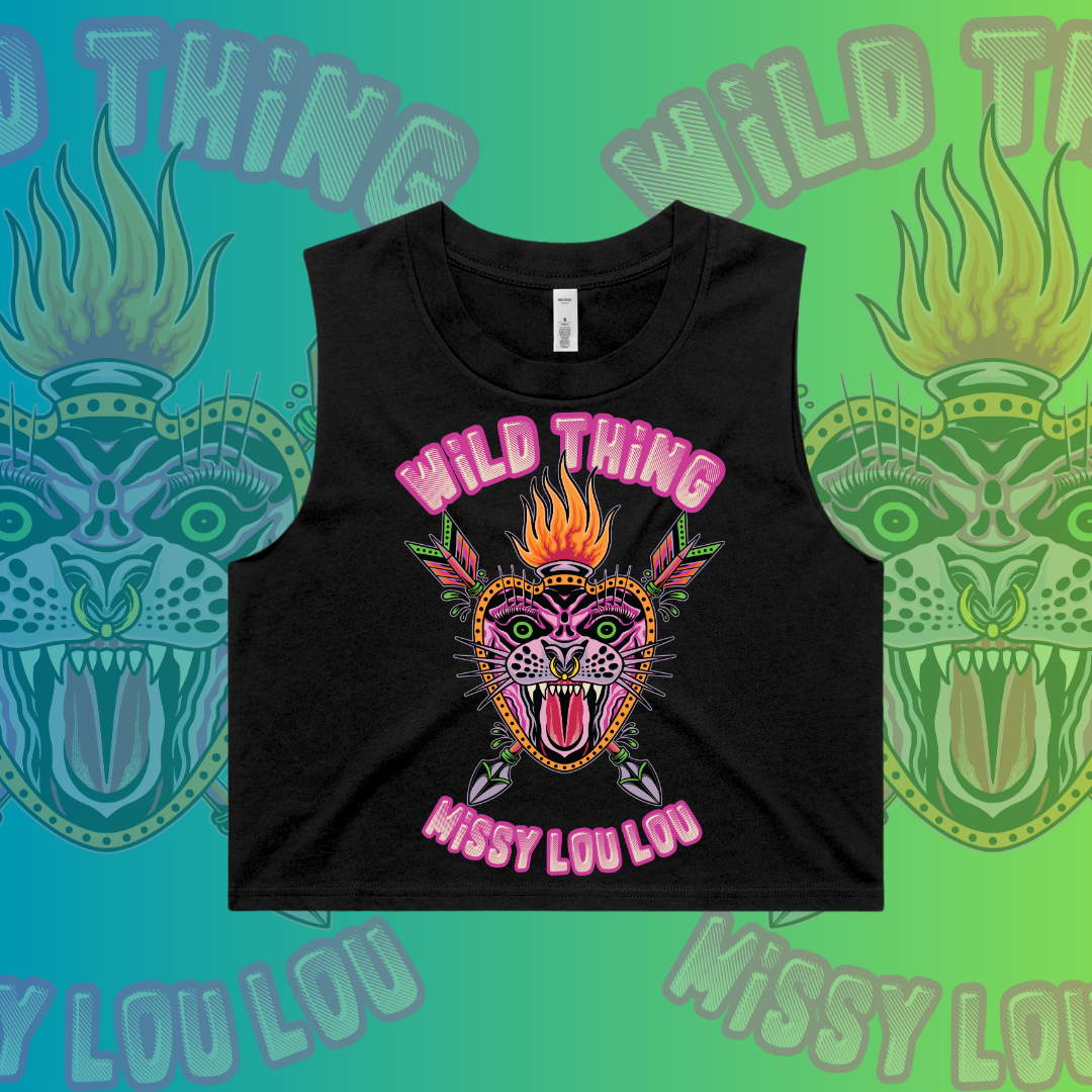 WILD THING  - Crop tank