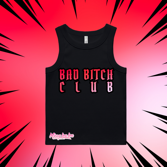 BAD BITCH CLUB   - Rib Tank