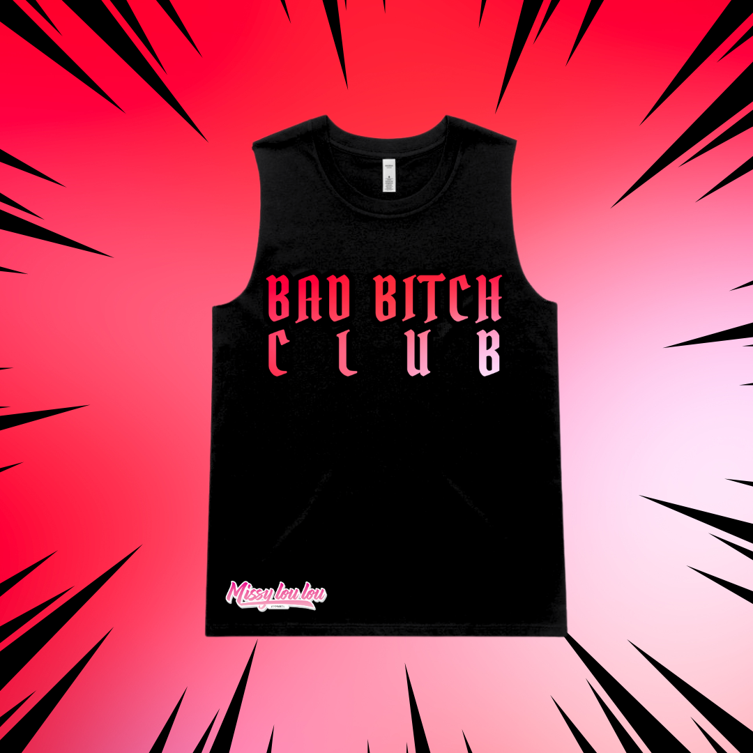 BAD BITCH CLUB  - Tomboy tank