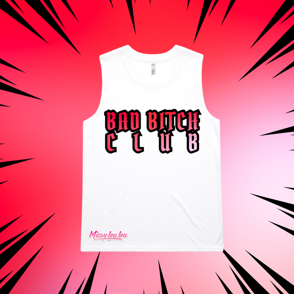 BAD BITCH CLUB  - Tomboy tank