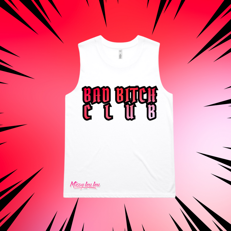 BAD BITCH CLUB  - Tomboy tank