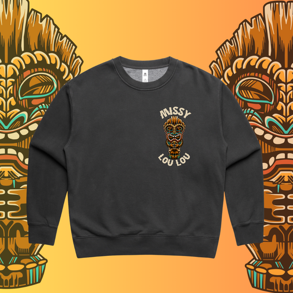 Tiki - Women's relaxed faded crew