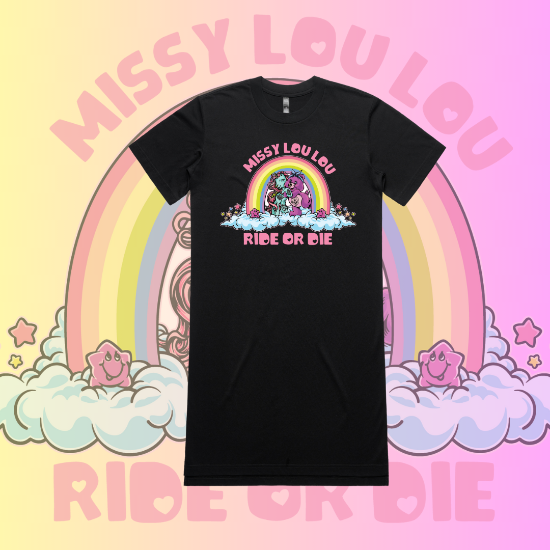 Ride or Die  - Oversized T'dress
