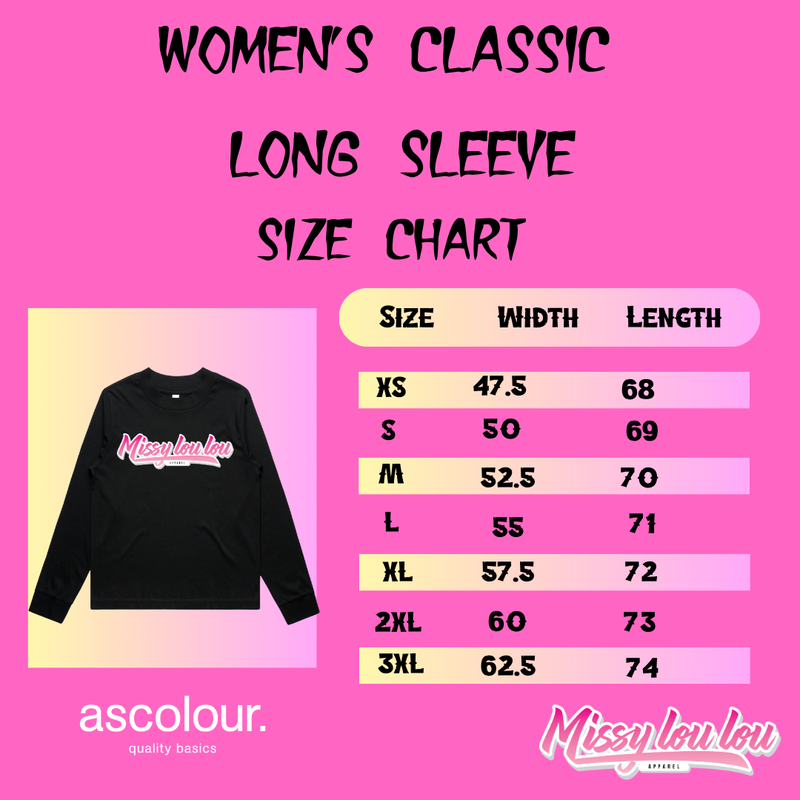 DOUBLE TROUBLE - Women's Long sleeve tee