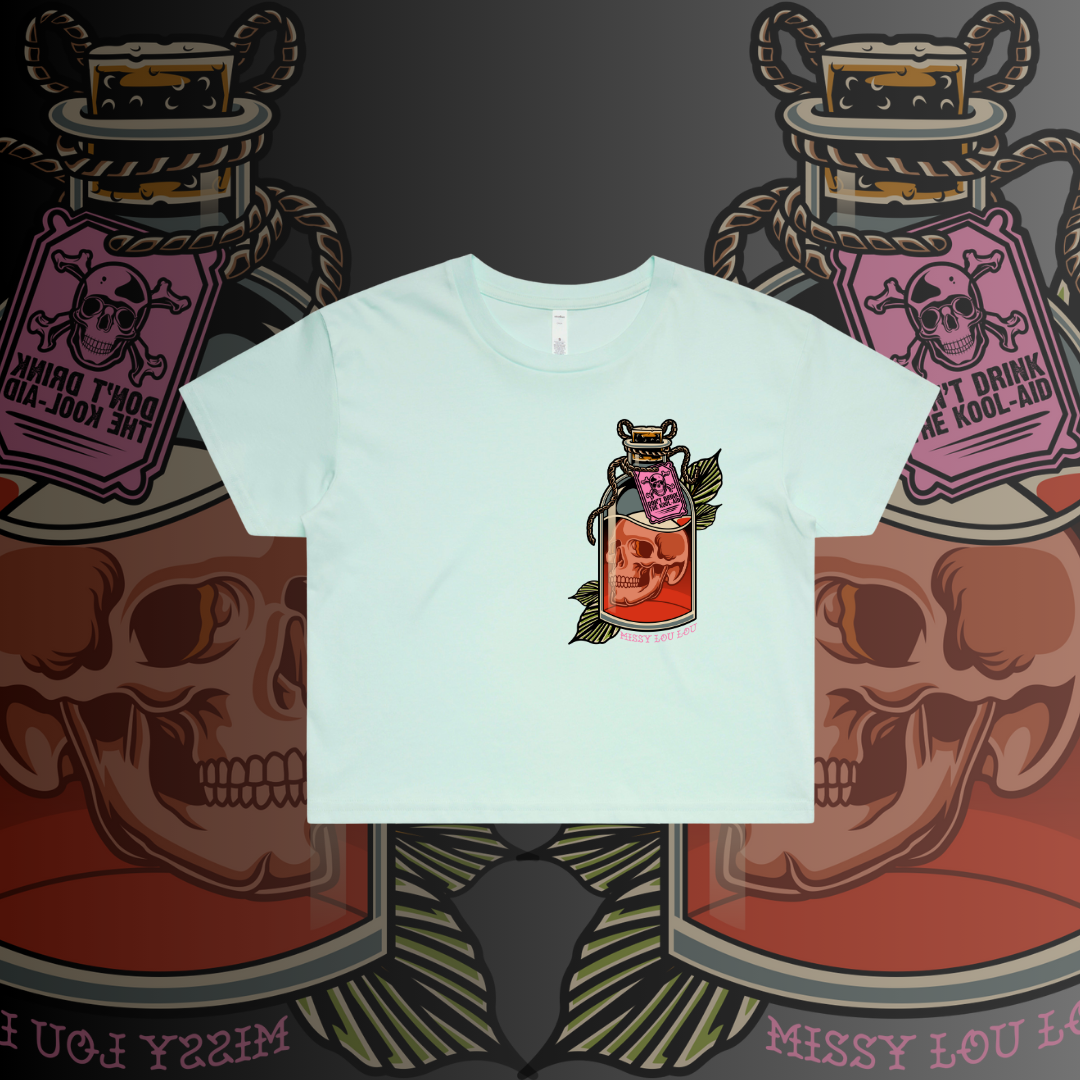 BAD DECISIONS - Crop Tee's