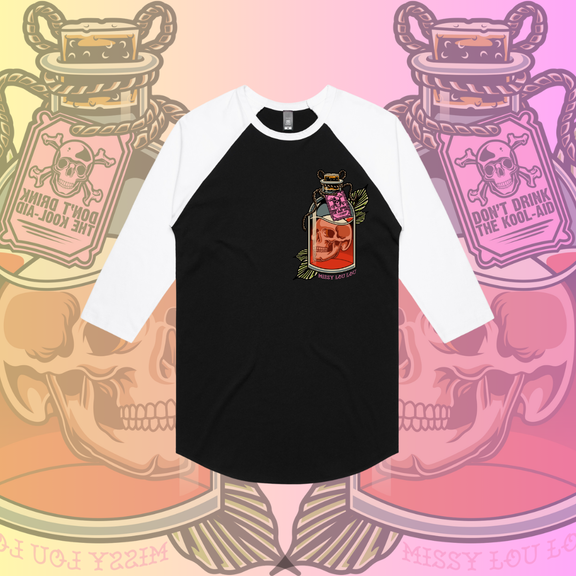 BAD DECISIONS - Baseball tee, Pocket Design
