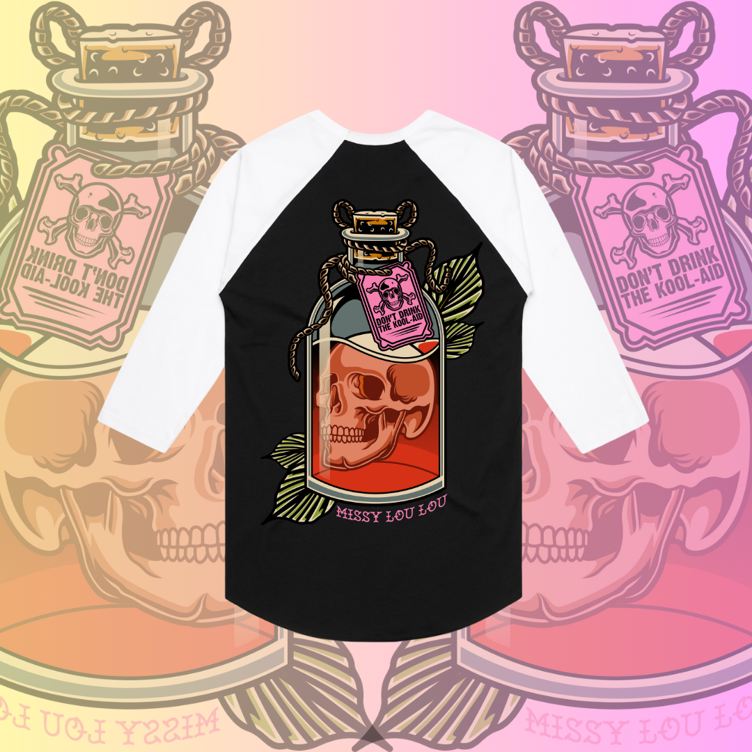 BAD DECISIONS - Baseball tee, Pocket Design