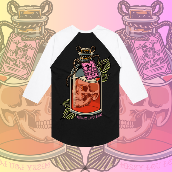 BAD DECISIONS - Baseball tee, Pocket Design