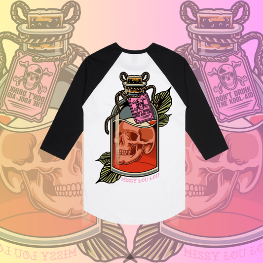 BAD DECISIONS - Baseball tee, Pocket Design