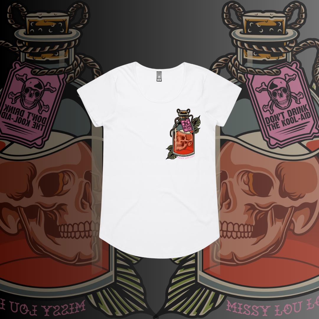 BAD DECISIONS - Drop neck tee