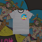 Rudy Rocket - Premium Women's stripe tee