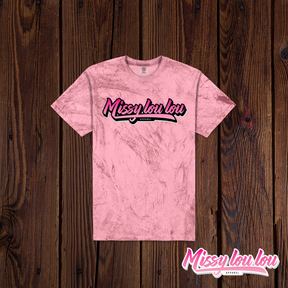 MEDIUM,LARGE,XLARGE - Missy Logo - Marble Stone