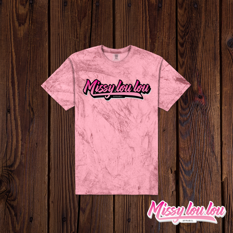 MEDIUM,LARGE,XLARGE - Missy Logo - Marble Stone