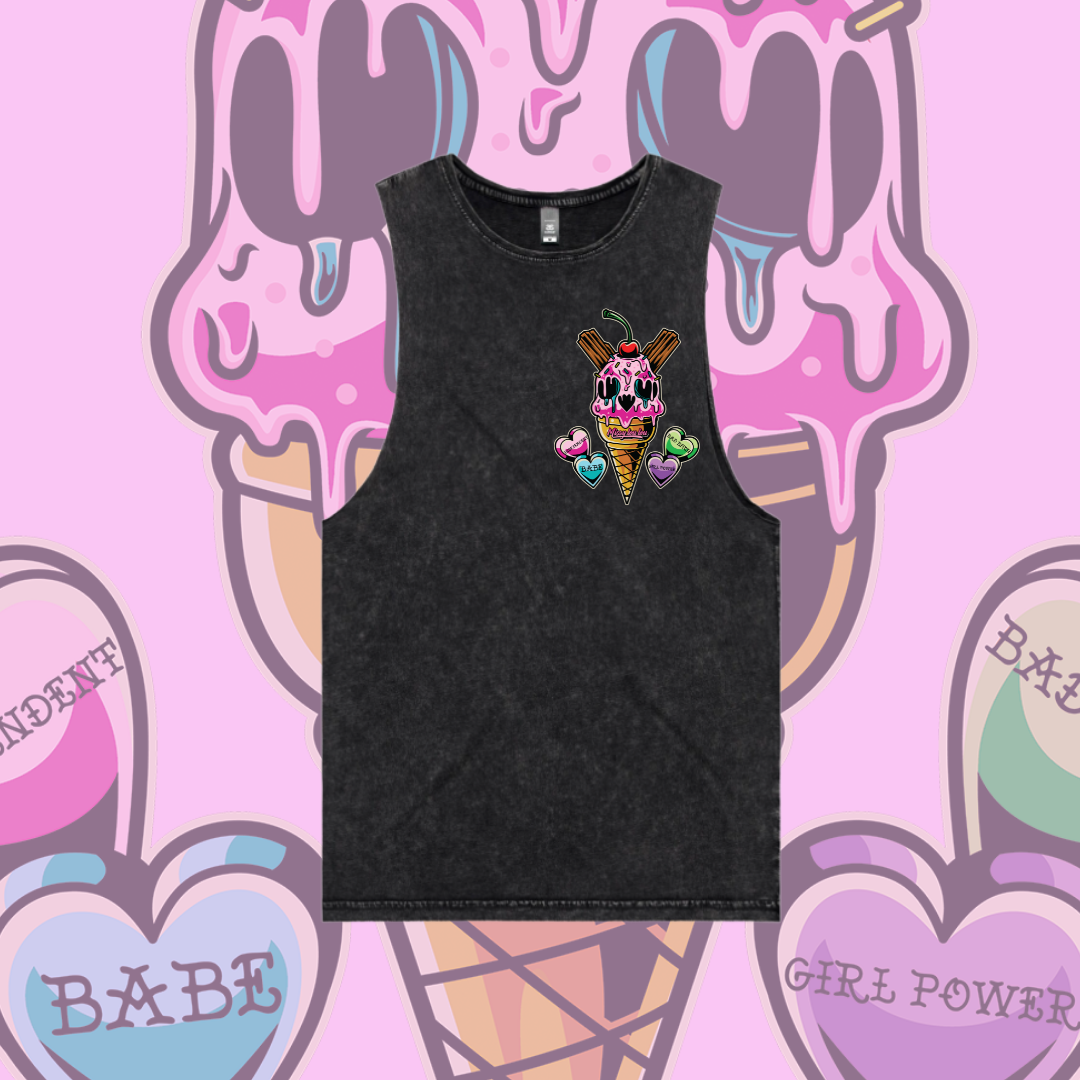 Sweet Tooth - Marble stone tank