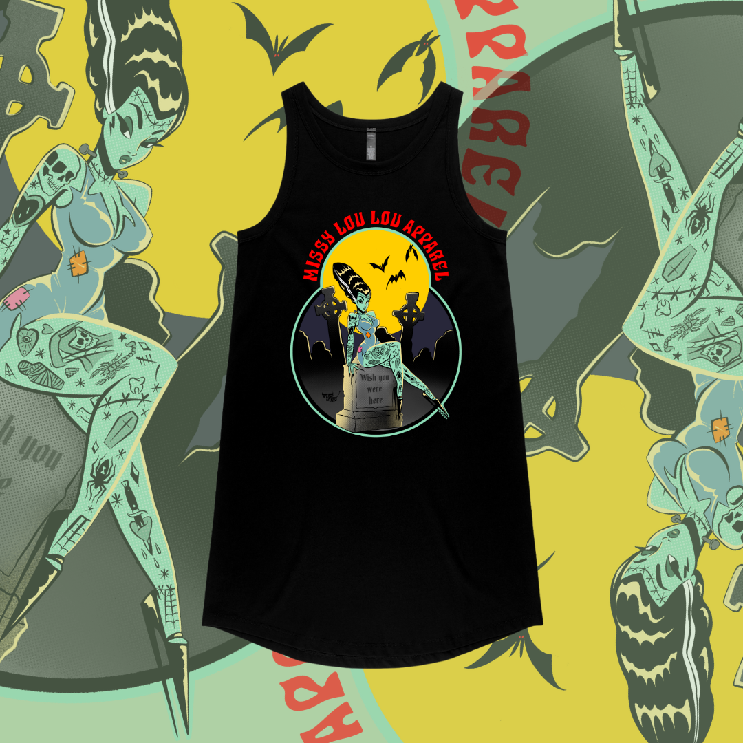 Sunday Dress - Grave Digger- Front Design