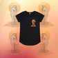 Sailor Sally - Women's drop neck tee, front pocket design