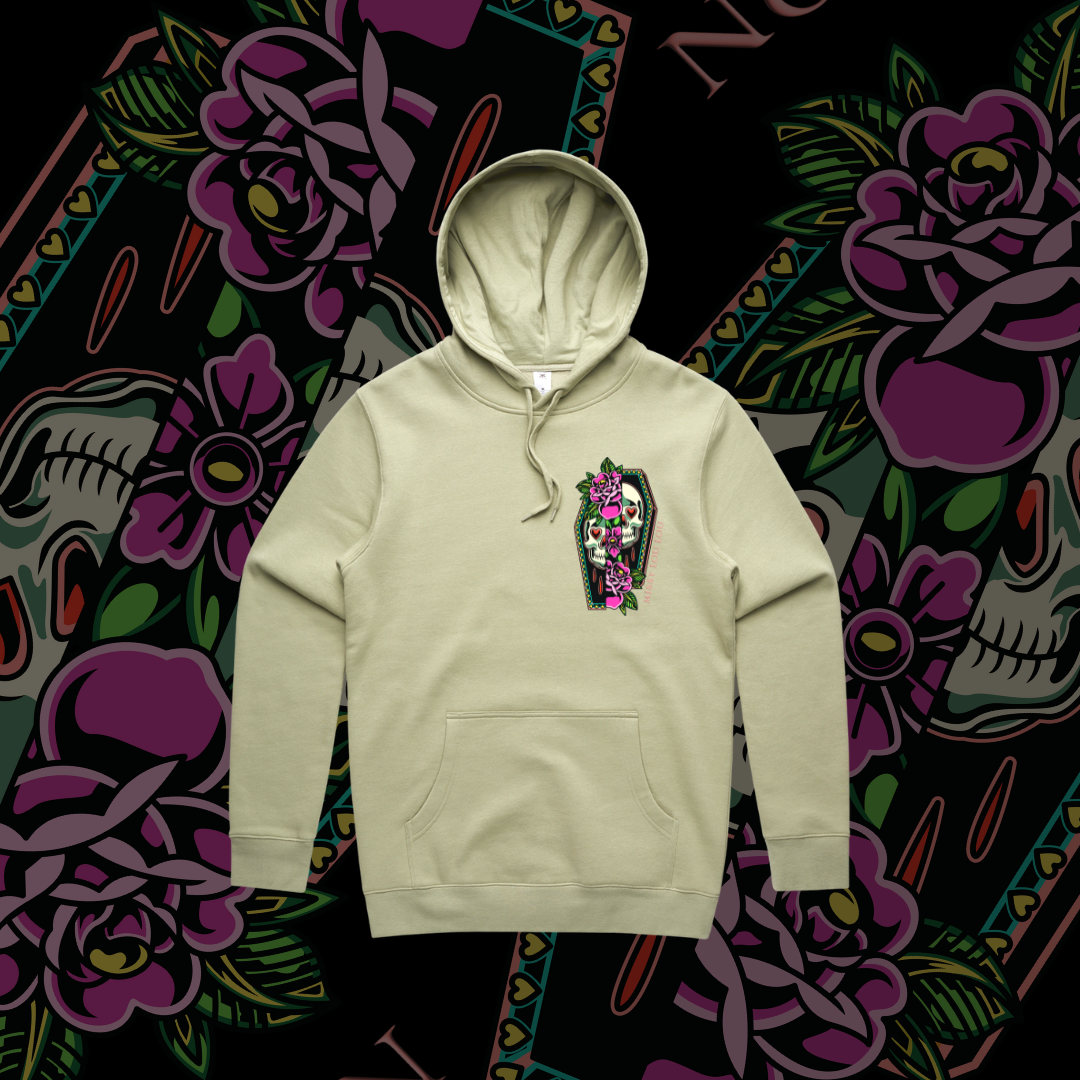 Not Today Satan - Pistachio Heavy Weight Hood