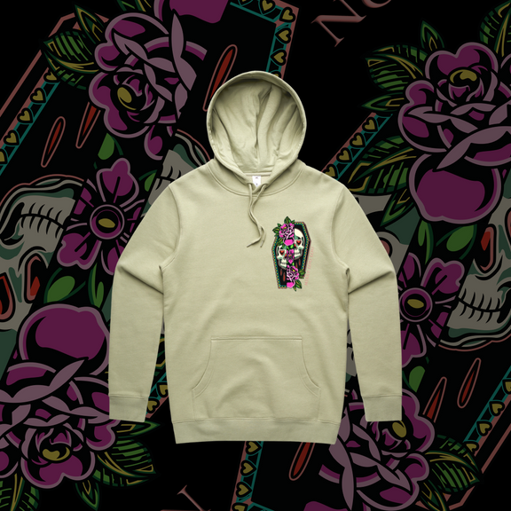 Not Today Satan - Pistachio Heavy Weight Hood