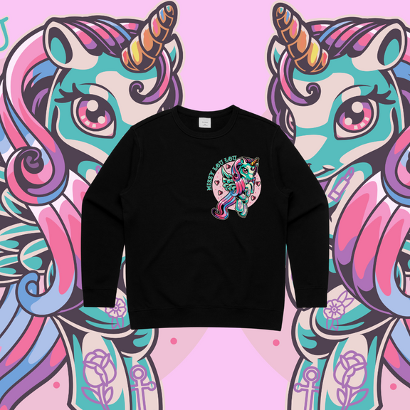 Horny Heather - Premium Women's Crew