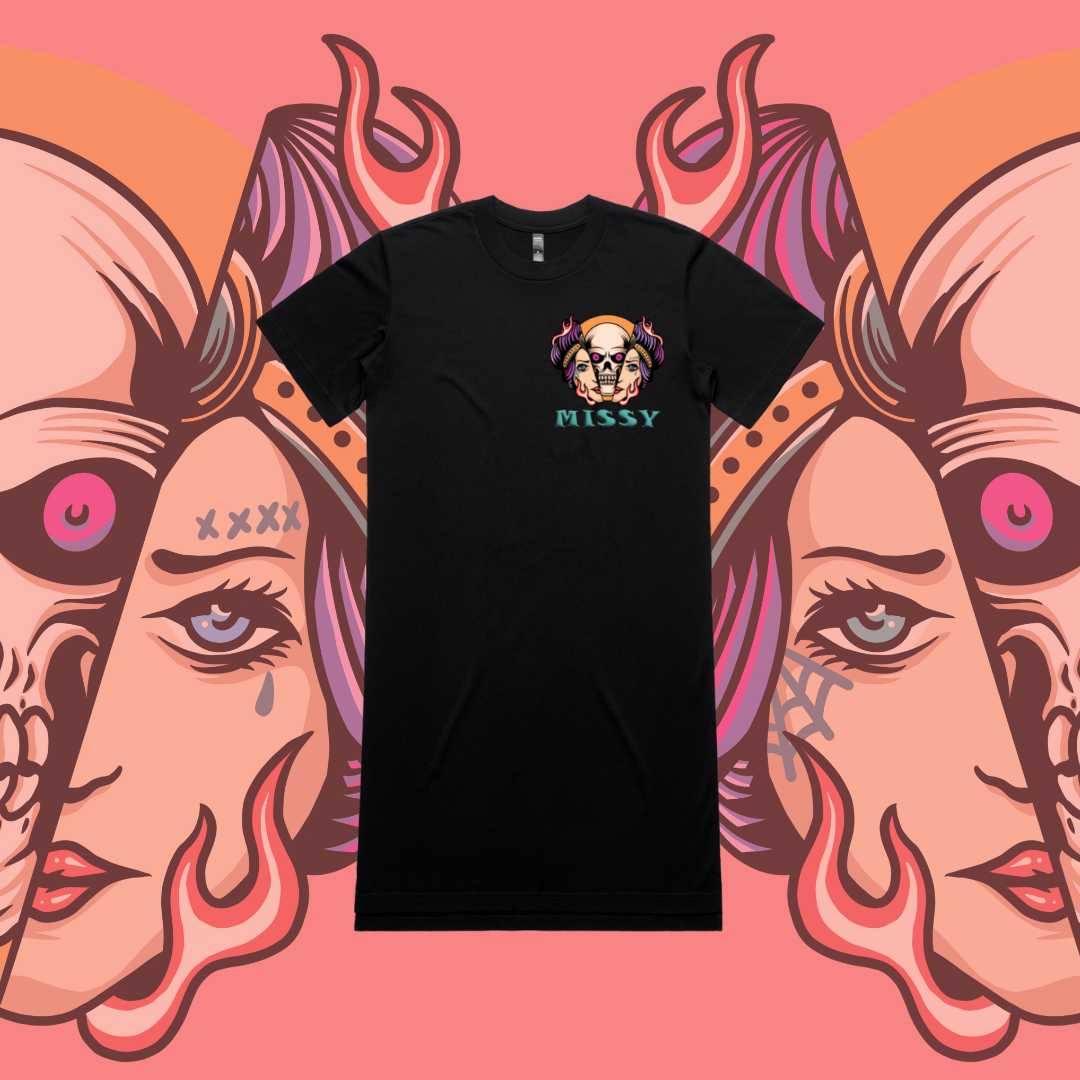 What Lies Beneath - Oversized T'dress