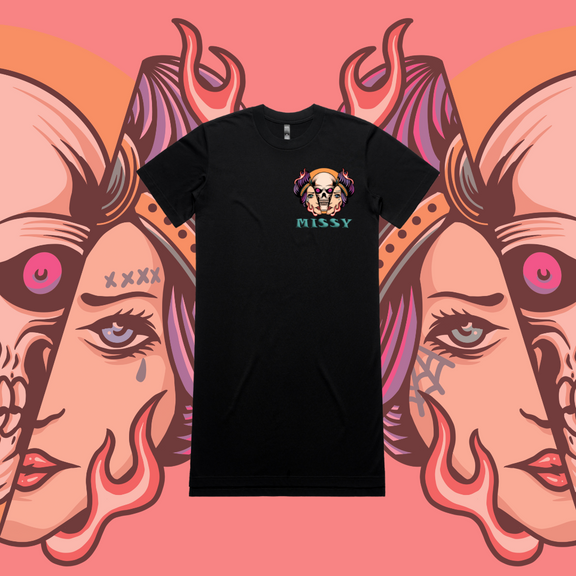 What Lies Beneath - Oversized T'dress