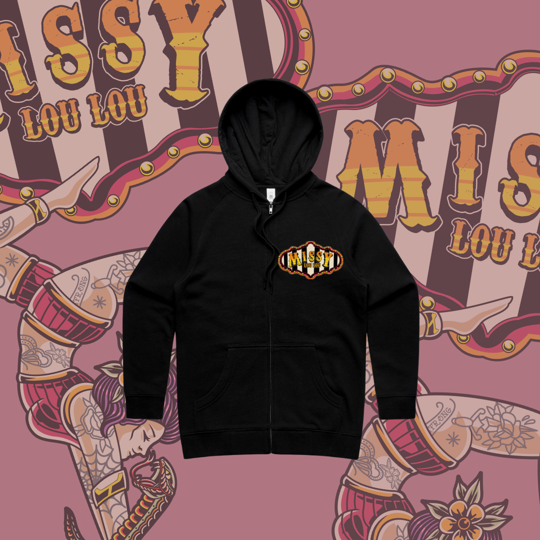 COCO CARNIVAL - Relaxed Fit Zipper Hood