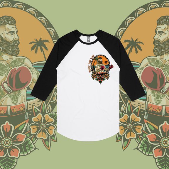FREDDY FISTICUFFS - Baseball tee