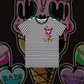 Sweet Tooth- Women's Premium Stripe tee