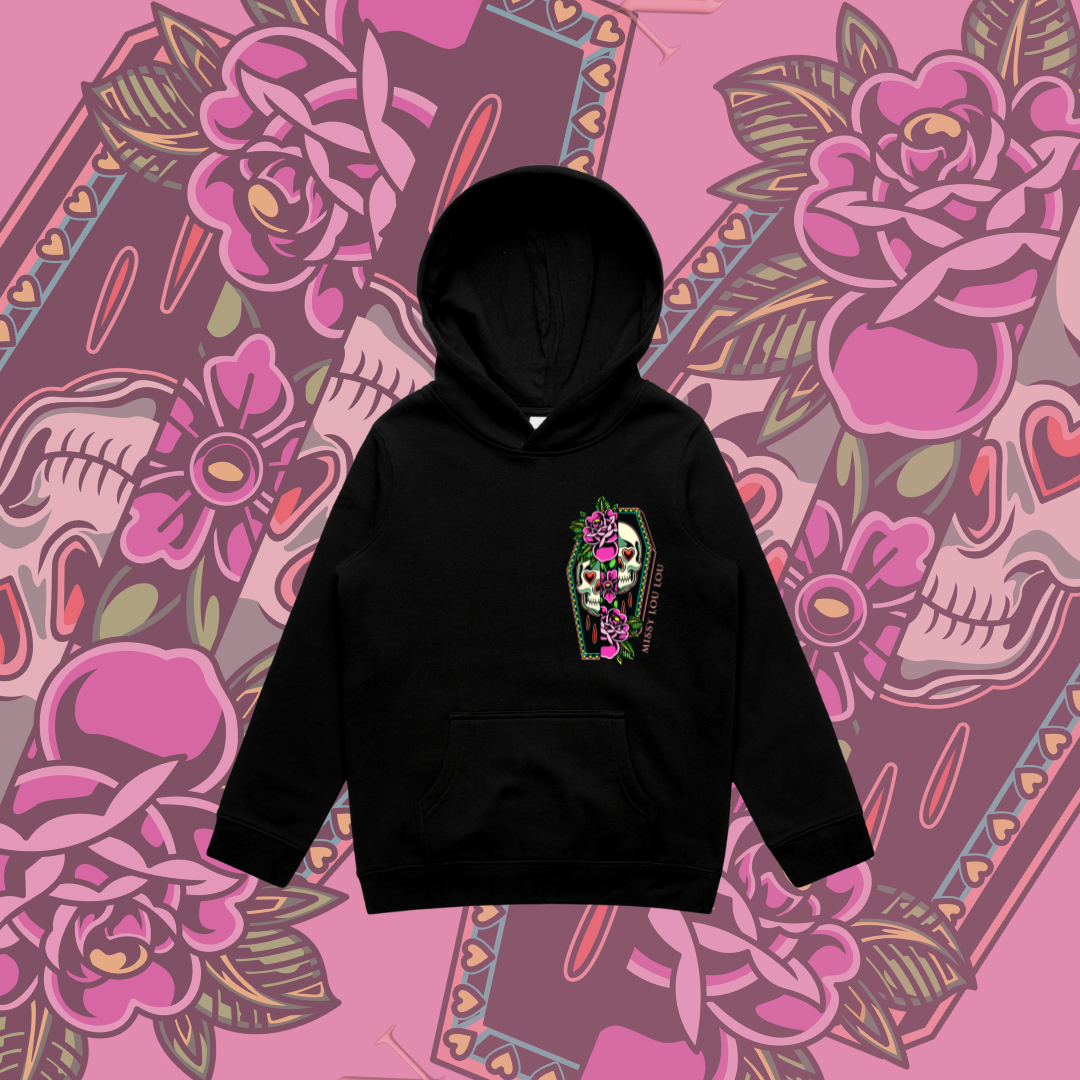 Not Today Satan  - Kids Hoodie