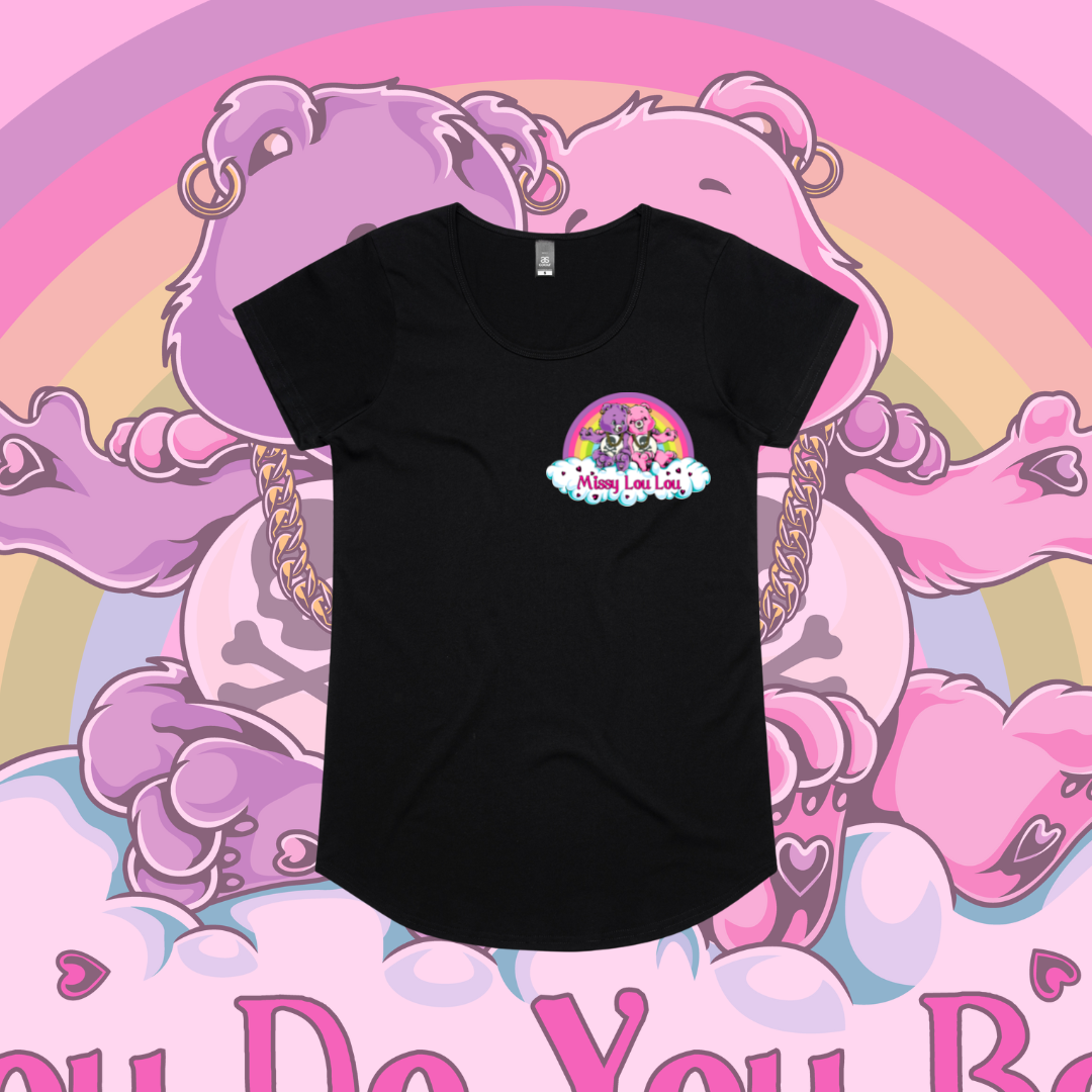 You Do You Boo - Drop Neck Tee, Pocket Design