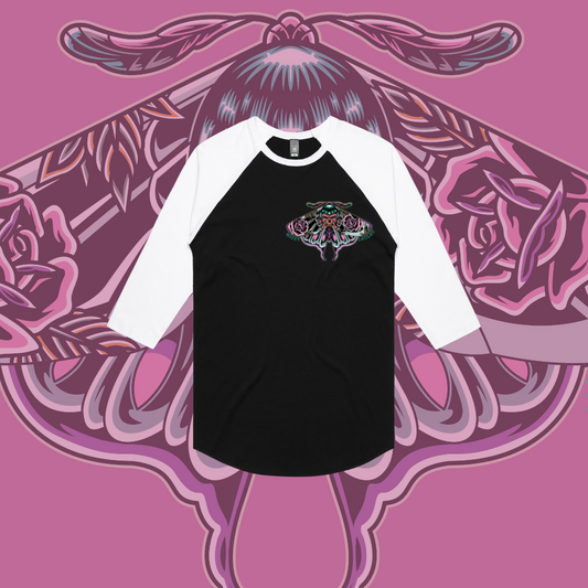 Bad Betty Butterfly - Baseball tee
